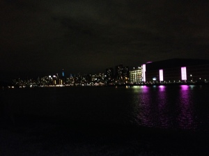 New York City from our campsite.
